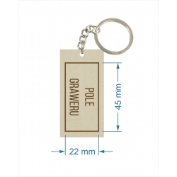 Grawer laserowy na breloku/usługa
